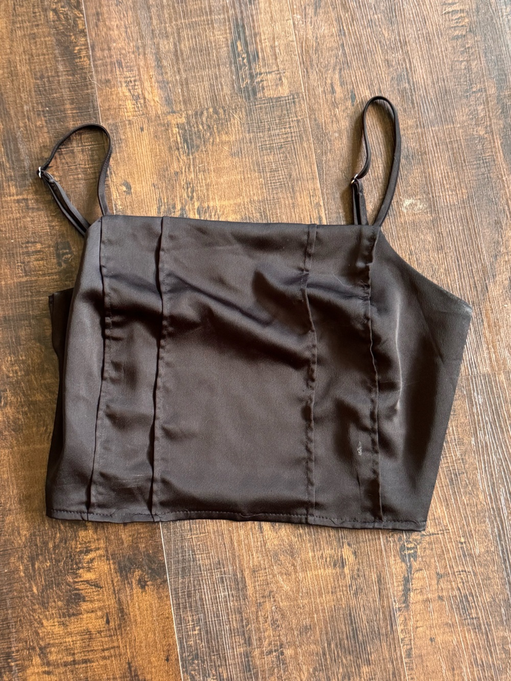 bp. Black Smocked Tube Top